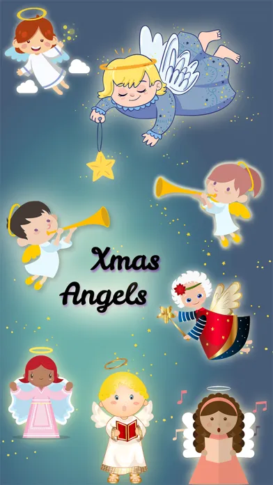 Capturas de pantalla de Xmas Angels Emoji & Stickers