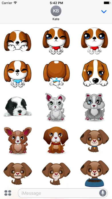 Cute Dog Stickers & Emoji Screenshots