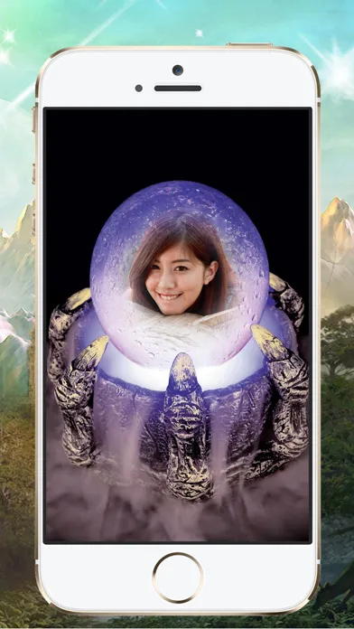 Magic Crystal Ball Photo Frame应用截图