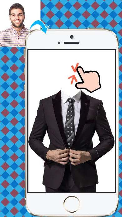 صور Men Suit Photo Montage