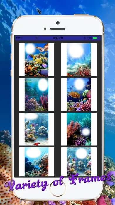 Tangkapan skrin Underwater Photo Frames