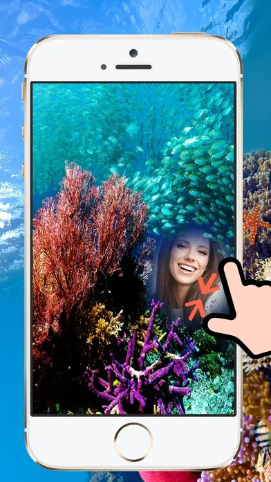 Tangkapan skrin Underwater Photo Frames