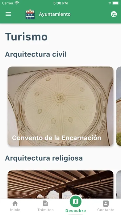 Capturas de pantalla de AyMo - Tu ayuntamiento móvil