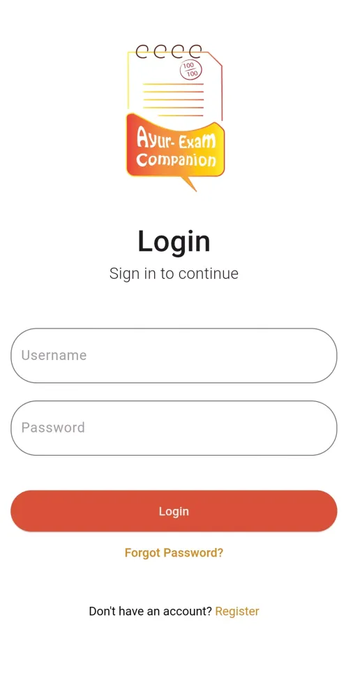 Ayur Exam Companion Screenshots