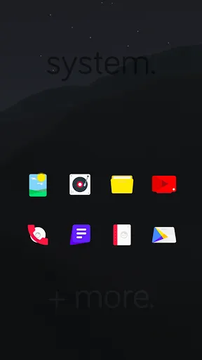 Tangkapan layar Amphetamine - Icon Pack