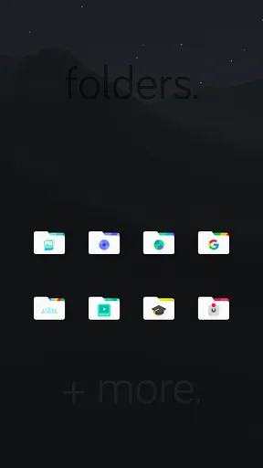 Tangkapan layar Amphetamine - Icon Pack