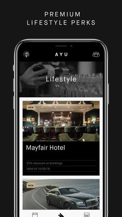 AYU سکرین شاٹس
