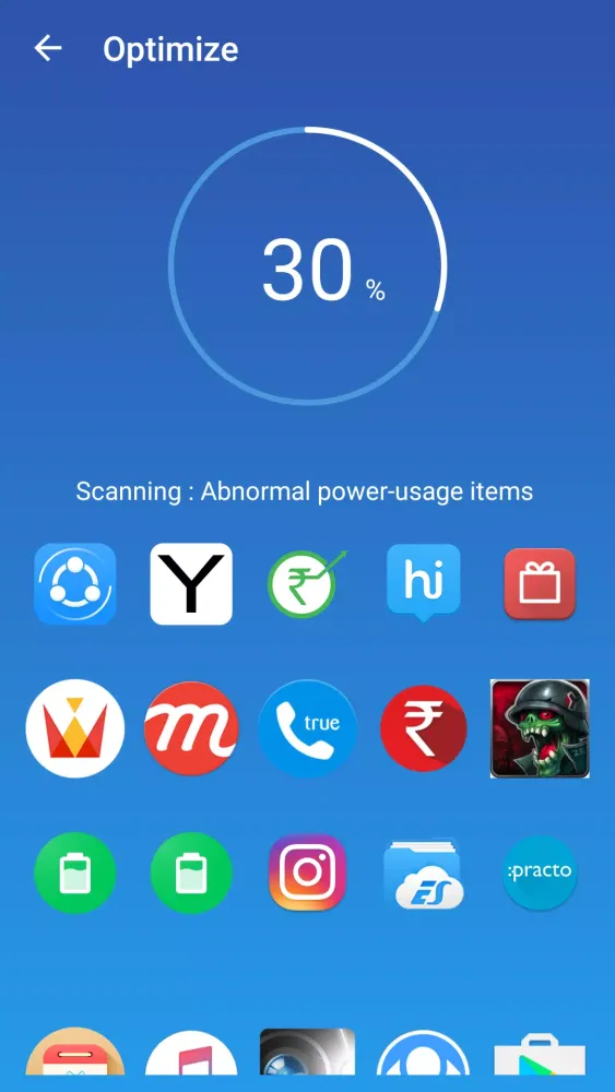 Tangkapan layar Battery Saver