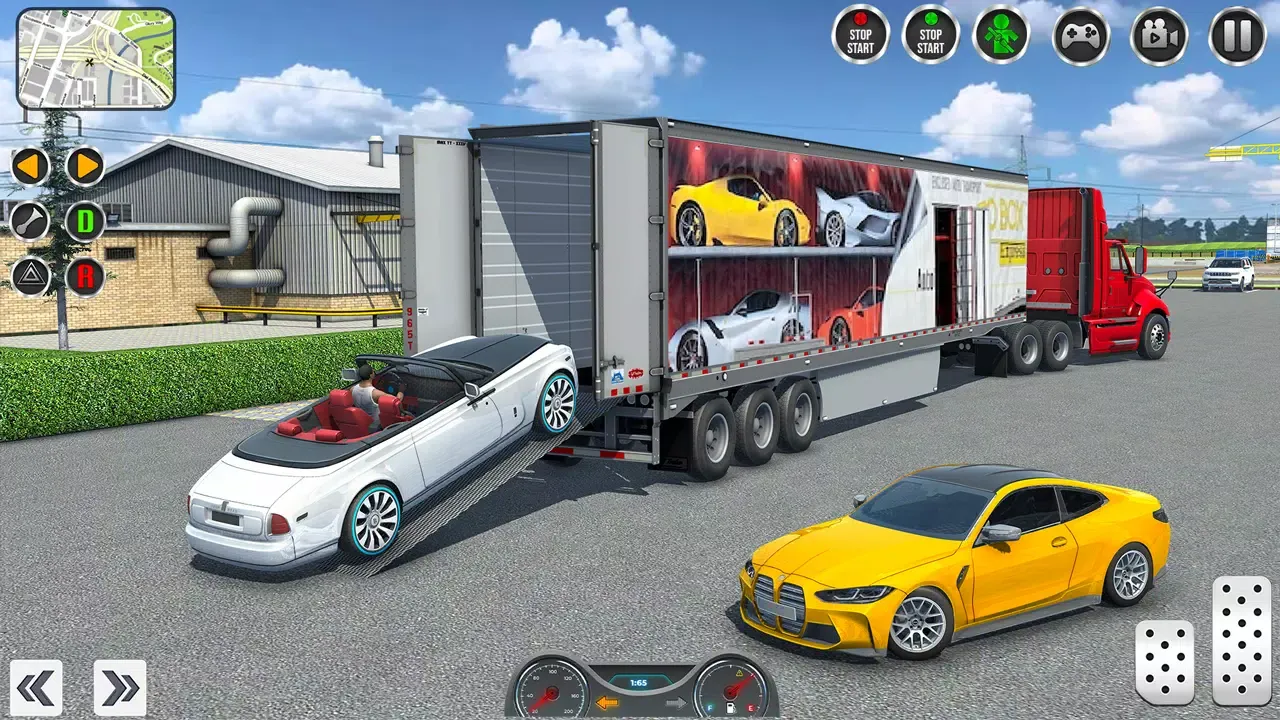 Offroad Transporter Truck Game Screenshots