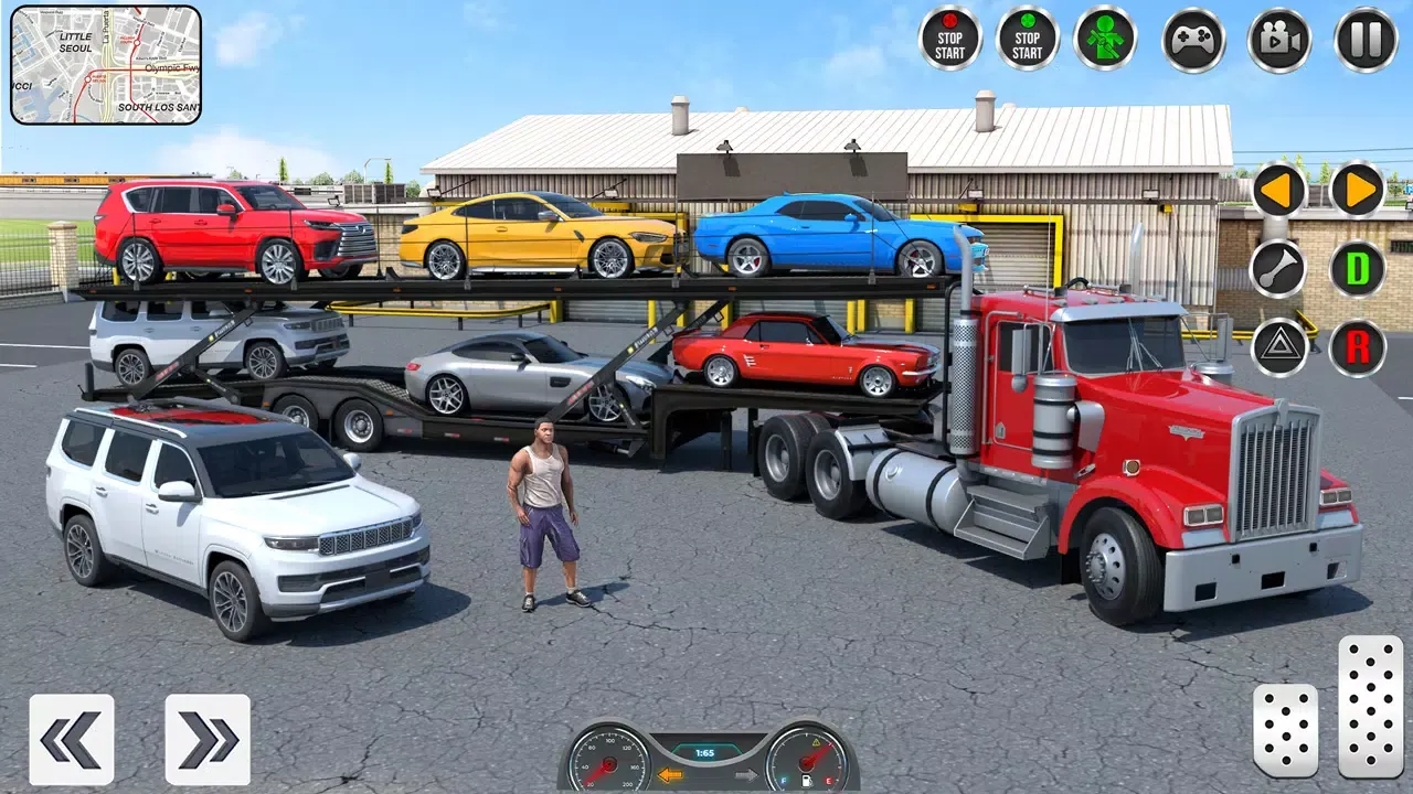 Offroad Transporter Truck Game Screenshots