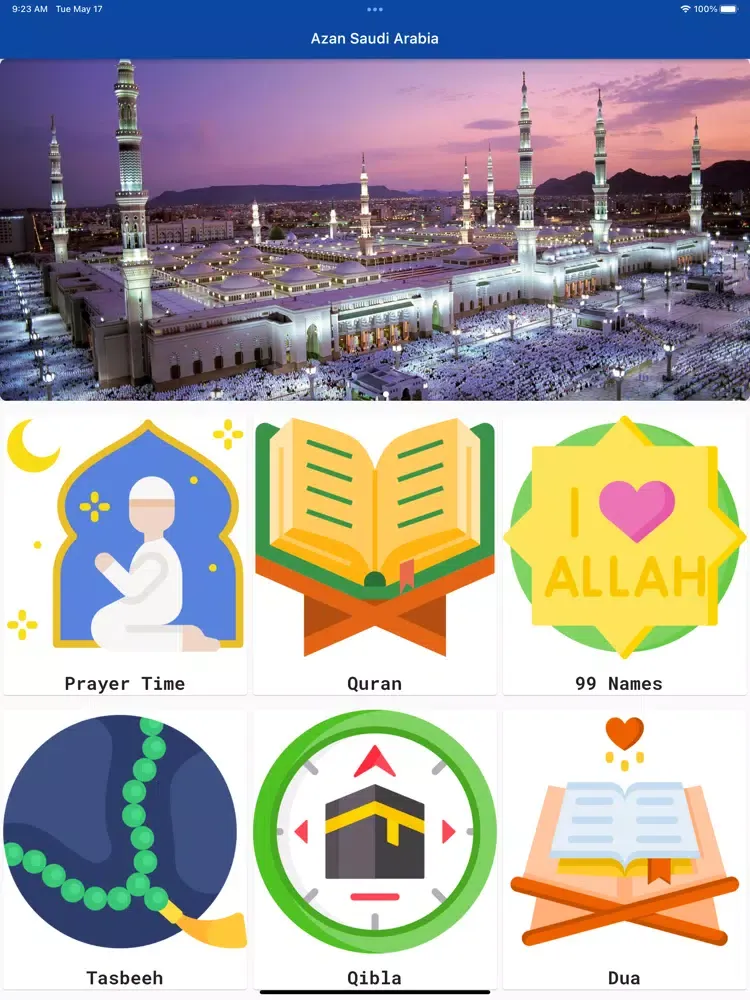 Capturas de pantalla de Azan Saudi Arabia iPad 