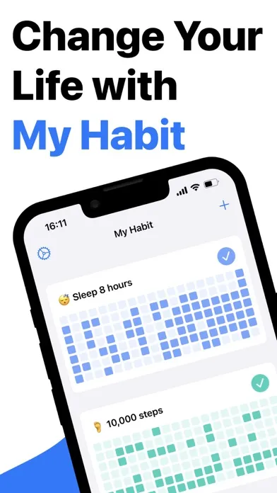 ภาพหน้าจอของ My Habit Tracker Productivity