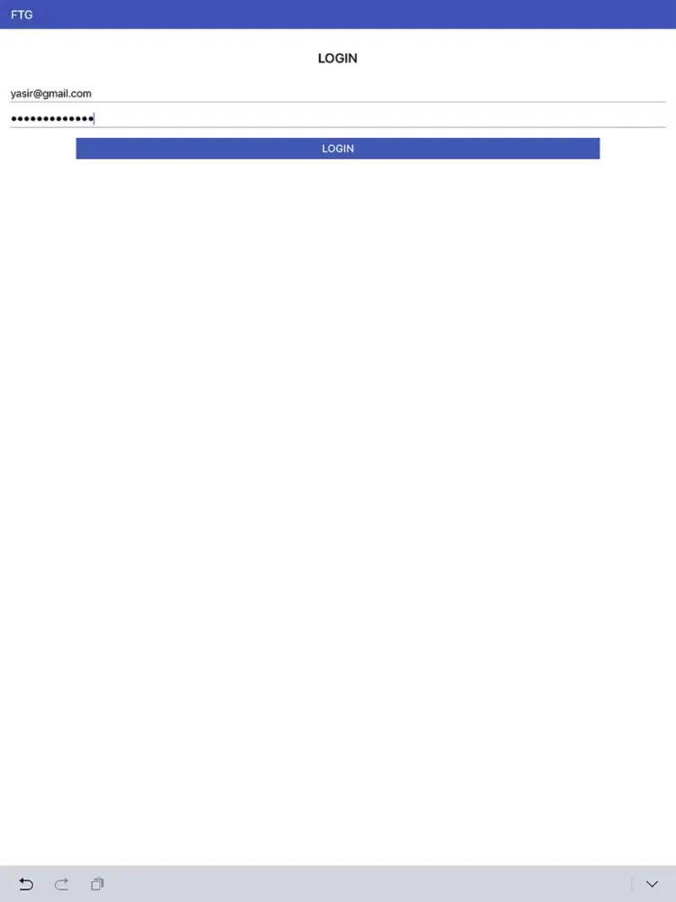 Скриншоты FTG Client iPad 