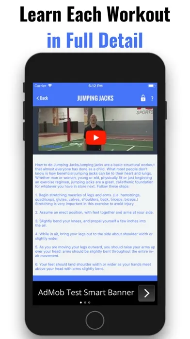 Скриншоты 7 Minutes Workout Anywhere
