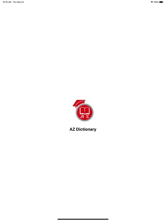Zrzuty ekranu AZ Dictionary iPad 