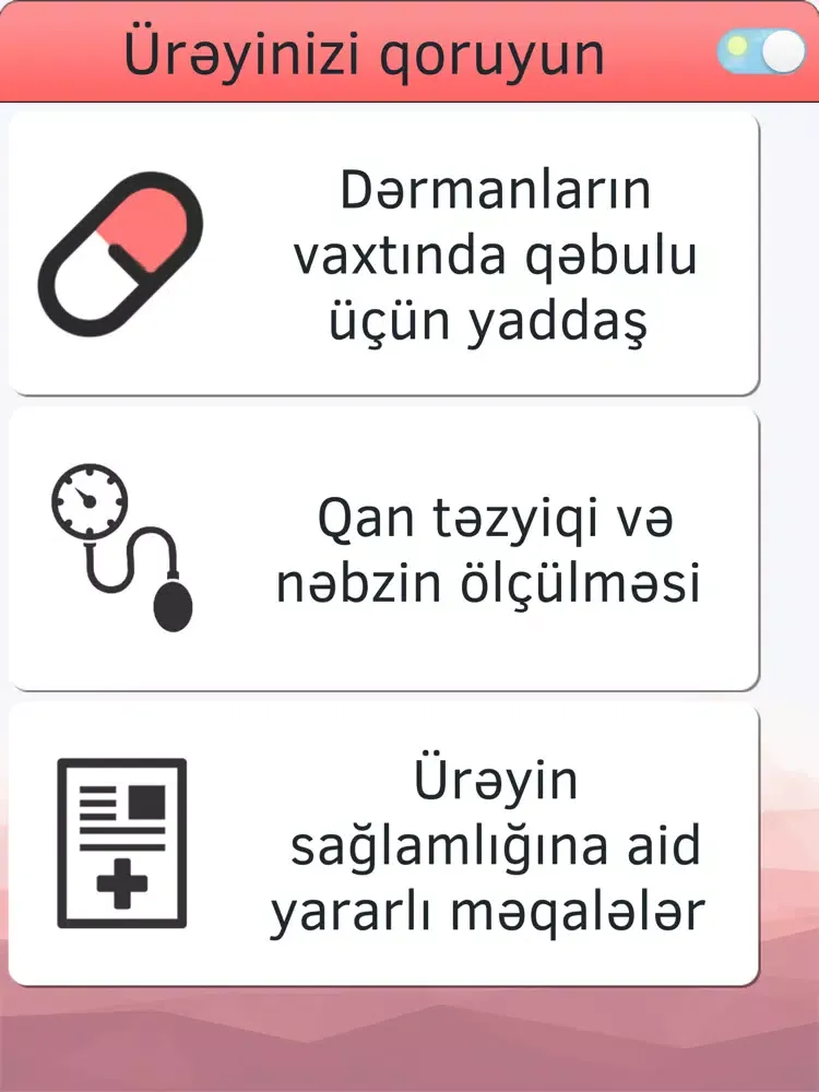 Скриншоты Ürəyinizi qoruyun iPad 