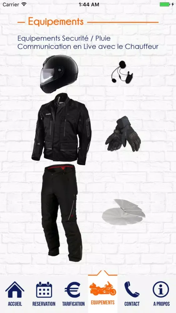 Taxi Moto Roissy CDG Ekran Görüntüleri
