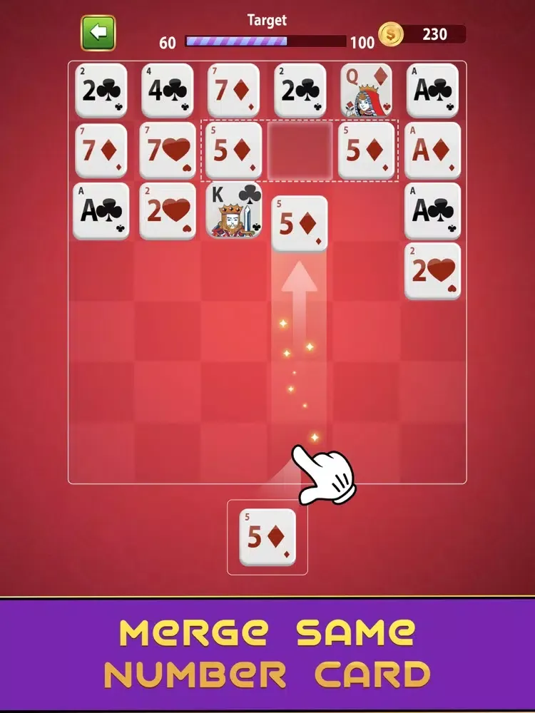 Card Merge Solitaire Game iPad  Screenshots