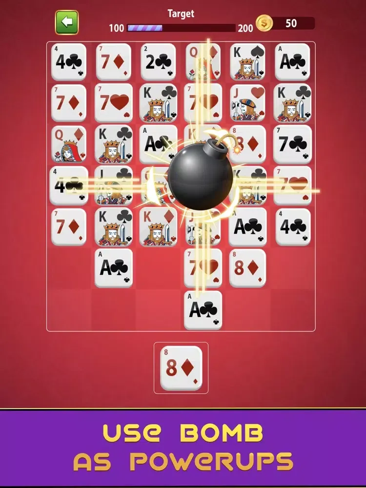 Card Merge Solitaire Game iPad  Screenshots