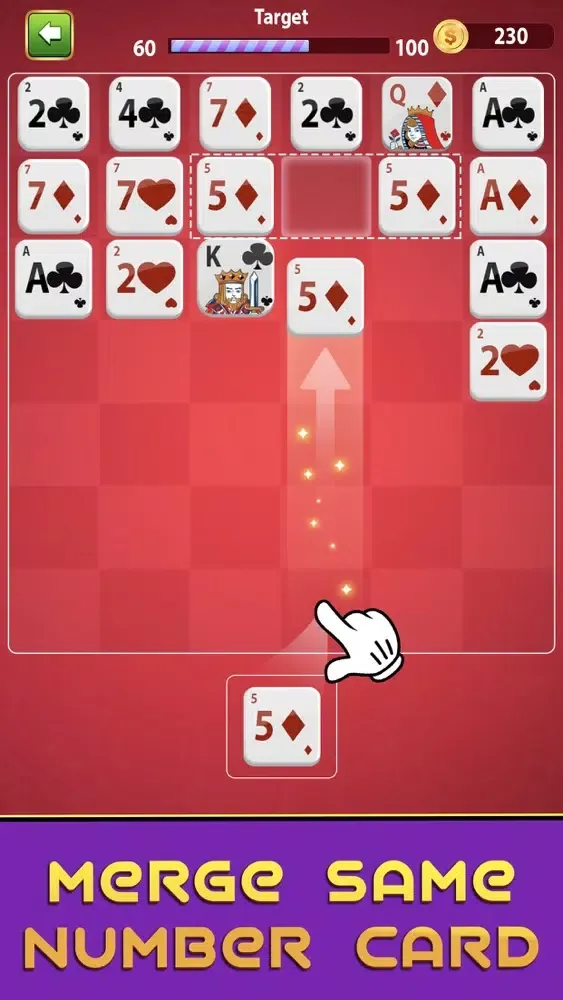 Card Merge Solitaire Game Screenshots