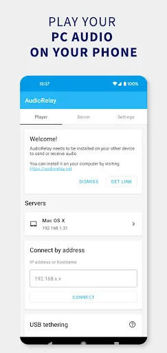 AudioRelay: Stream audio & mic应用截图