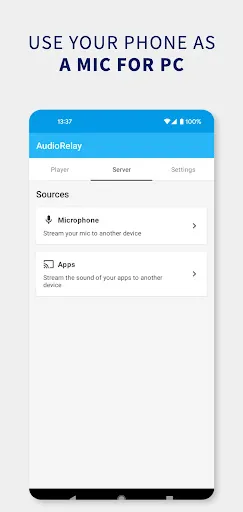 AudioRelay: Stream audio & mic应用截图