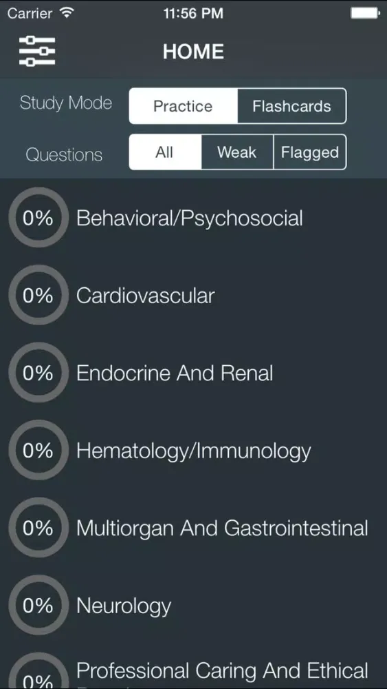 Ảnh chụp màn hình của AACN CCRN Nursing Exam Review 2015 Test Prep Practice Questions & Flashcards