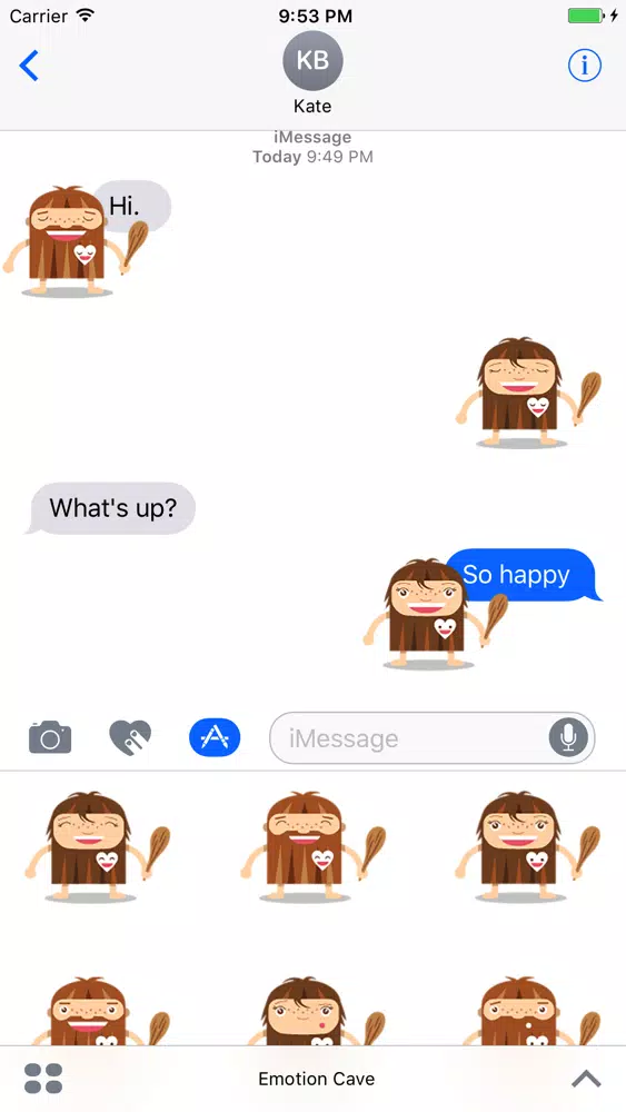 تصاویر Emoticon Cave - Stickers