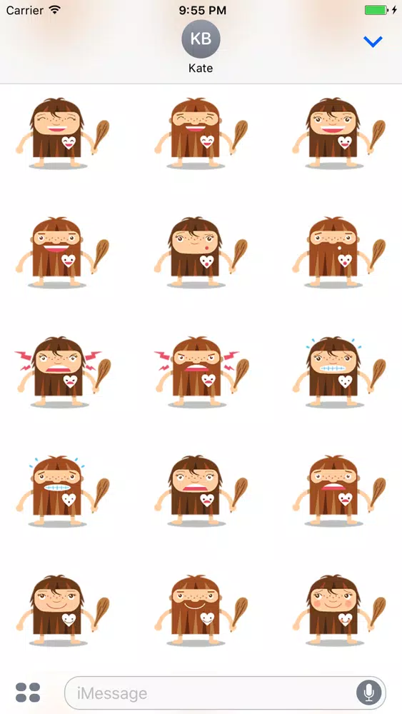 تصاویر Emoticon Cave - Stickers
