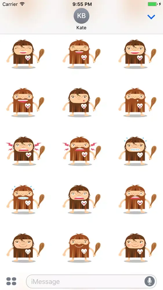 Emoticon Cave - Stickers スクリーンショット