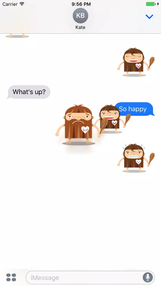 تصاویر Emoticon Cave - Stickers