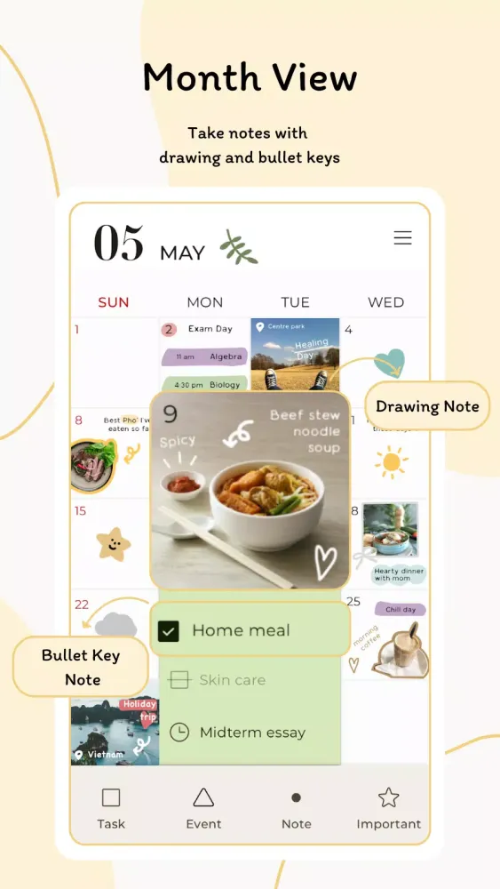 May: Beautiful Bullet Journal应用截图