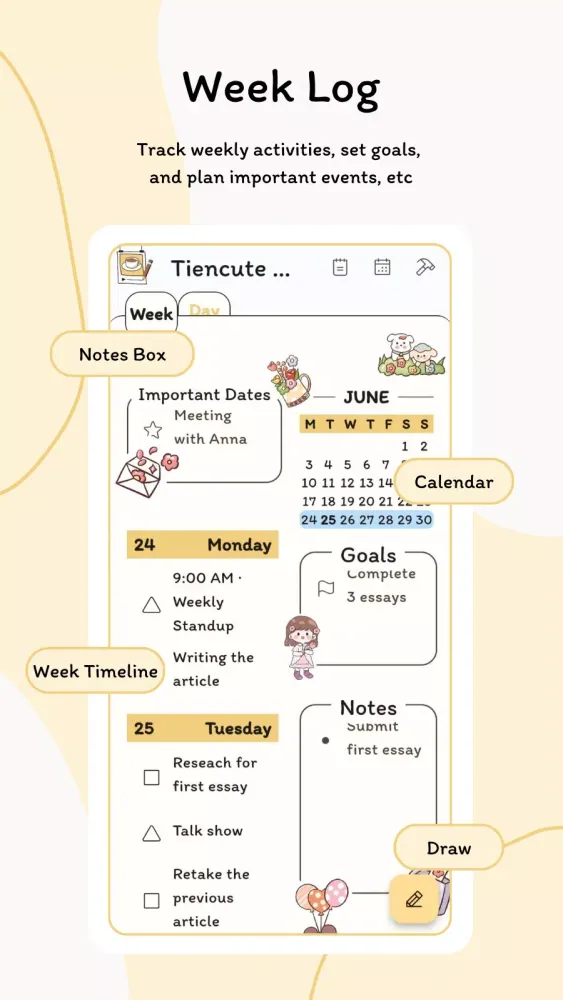 May: Beautiful Bullet Journal应用截图