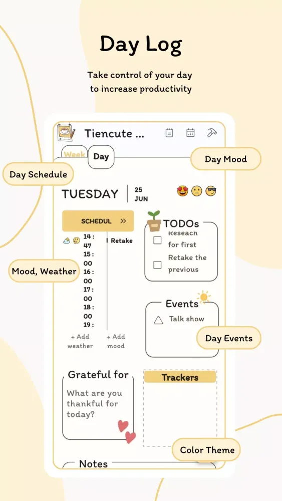 May: Beautiful Bullet Journal应用截图