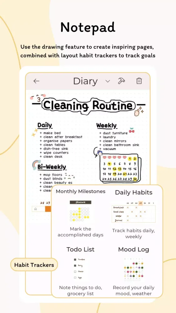 May: Beautiful Bullet Journal应用截图