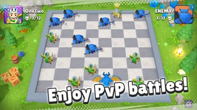 Capturas de pantalla de Checkers RPG: Online Battle