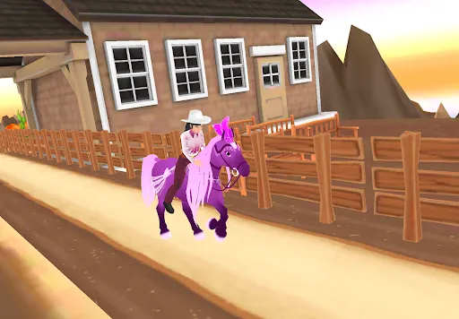 Screenshot di Uphill Rush Horse Racing
