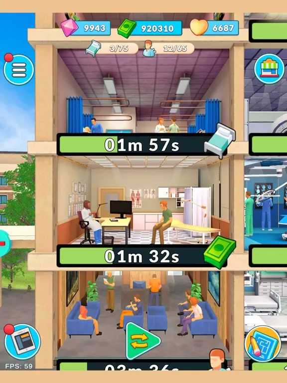 Capturas de pantalla de Merge Hospital by Operate Now iPad 