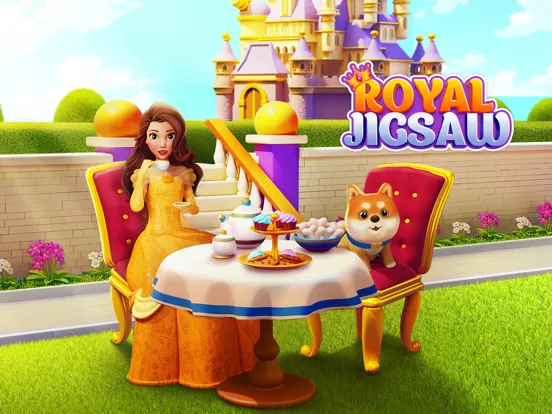 Royal Jigsaw: Puzzle Kingdom iPad  سکرین شاٹس