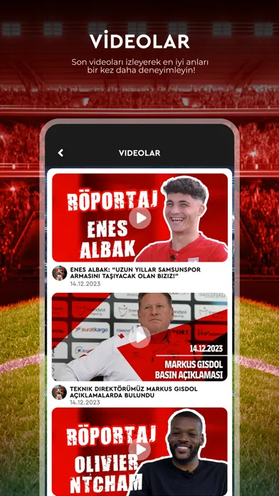 Samsunspor應用截圖