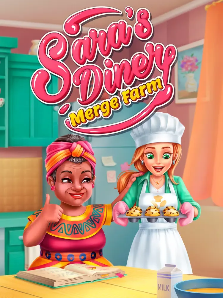 Capturas de tela do Sara's Diner: Merge Farm iPad 