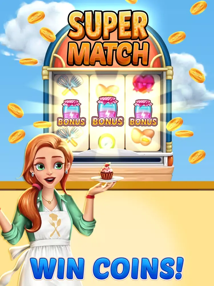 Capturas de tela do Sara's Diner: Merge Farm iPad 