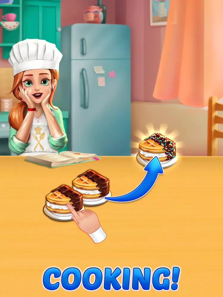 Capturas de tela do Sara's Diner: Merge Farm iPad 
