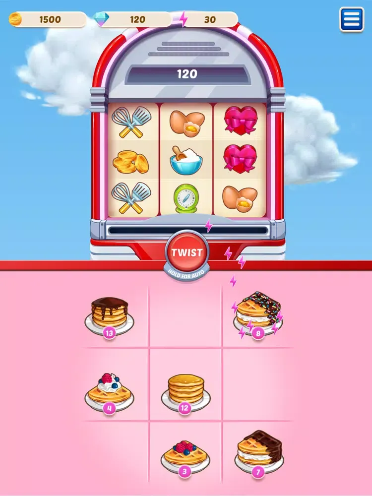 Capturas de tela do Sara's Diner: Merge Farm iPad 