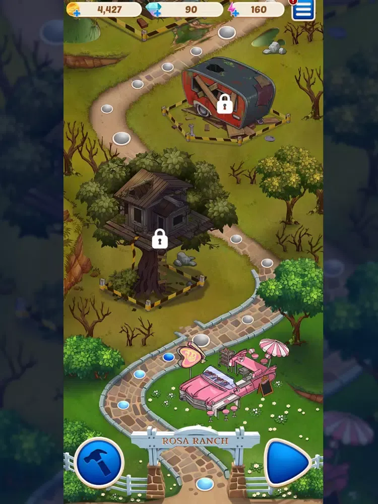 Capturas de tela do Sara's Diner: Merge Farm iPad 