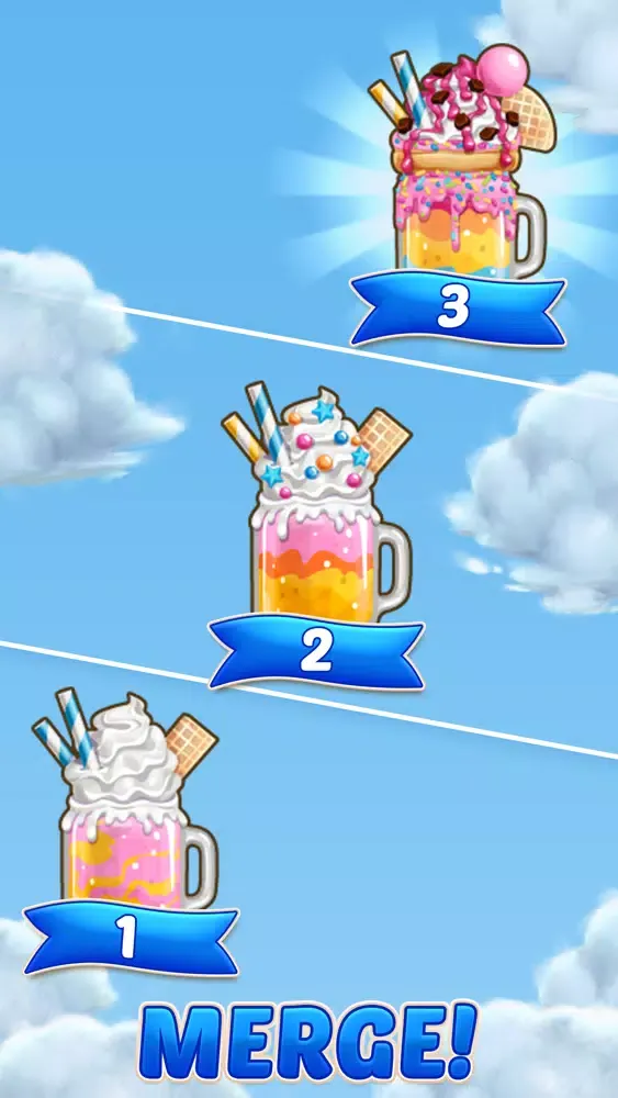 Capturas de tela do Sara's Diner: Merge Farm