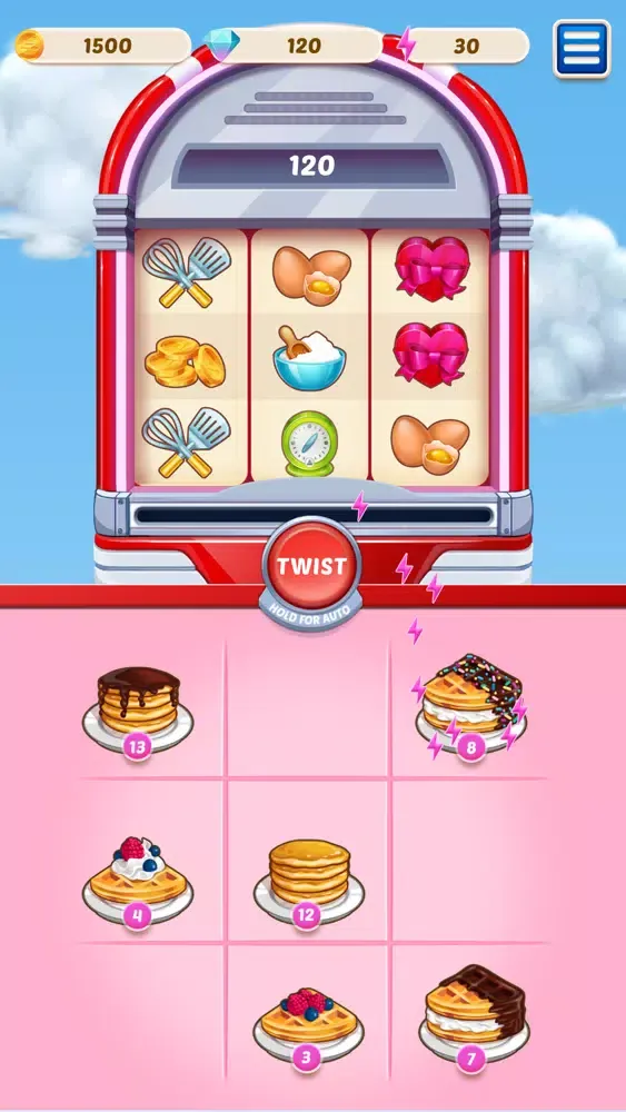 Capturas de tela do Sara's Diner: Merge Farm