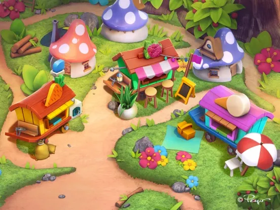 Captures d'écran de Smurfs - The Cooking Game iPad 