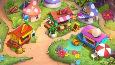 Captures d'écran de Smurfs - The Cooking Game