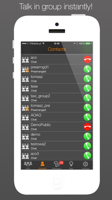 Azetti Push to Talk (PTT) Screenshots